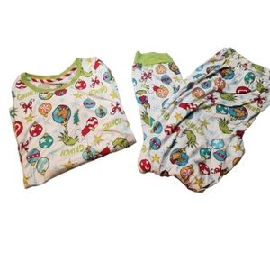 Dr. Seuss The Grinch set 2 piece pajamas Women Size Large (12-14)